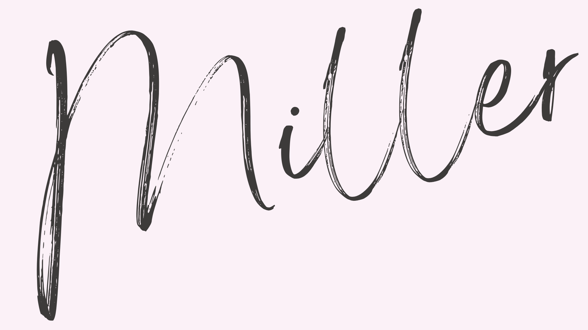 Miller wordmark